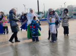 Новогодние гуляния продолжаются на набережной озера Солёного 