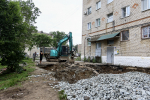 В Находке продолжаются ремонтные работы по благоустройству дворовых территорий
