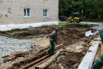 В Находке продолжаются ремонтные работы по благоустройству дворовых территорий