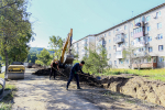 Работы на новом коллекторе в Южном микрорайоне Находки идут с опережением графика