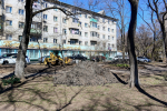 В Находке началось благоустройство сквера у магазина «Тысяча мелочей»